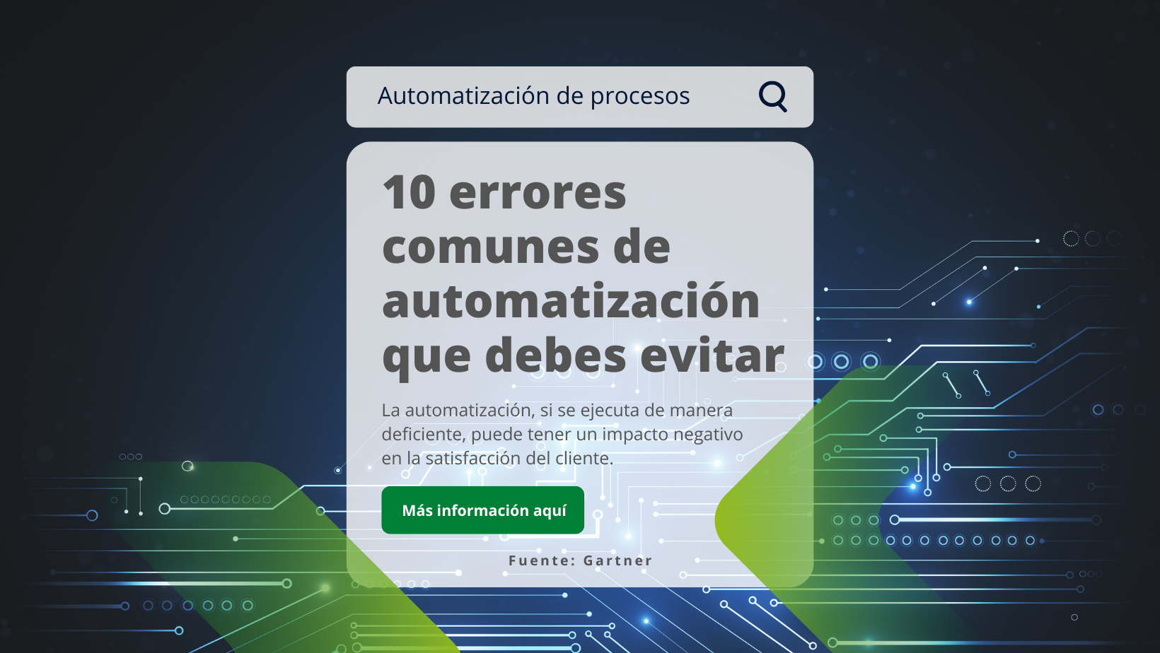 10 errores comunes de automatización que debes evitar